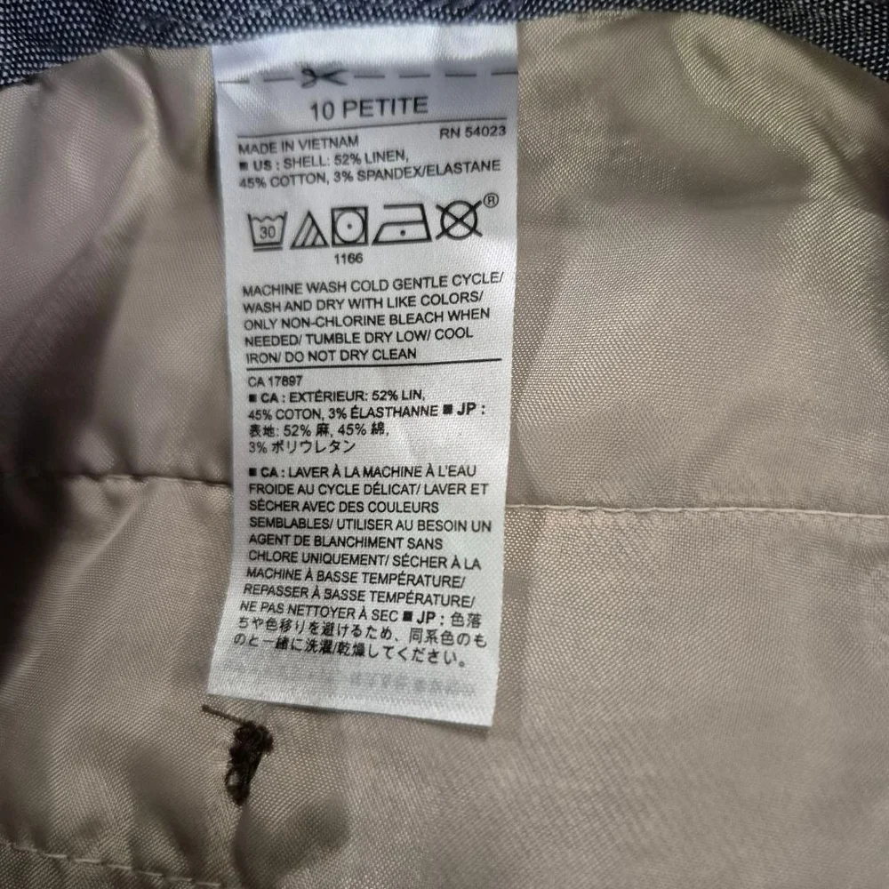 Women's Banana Republic Avery Petite Ankle Pants 10P Dusty Olive